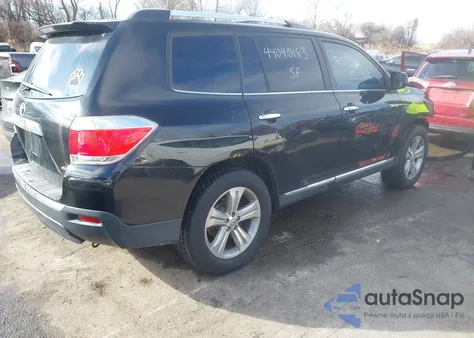 2011 Toyota Highlander Limited V6 from USA, damaged, VIN 5TDDK3EH7BS047635
